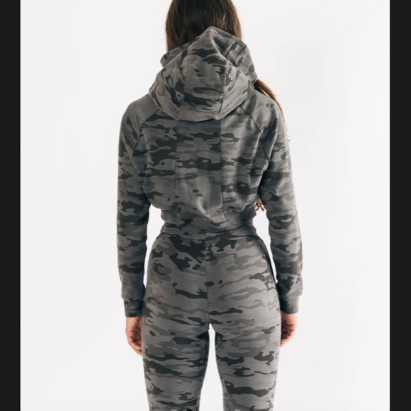 Alphalete Identity Pro Cropped Hoodie and Joggers - Picture 6 of 7